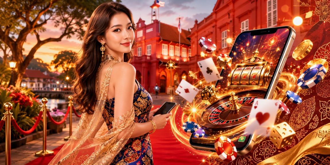 Aplikasi kasino dalam talian di Melaka memudahkan deposit dan pengeluaran wang tempatan